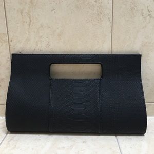 (NWOT)Gorgeous Black Charming Charlie Satchel